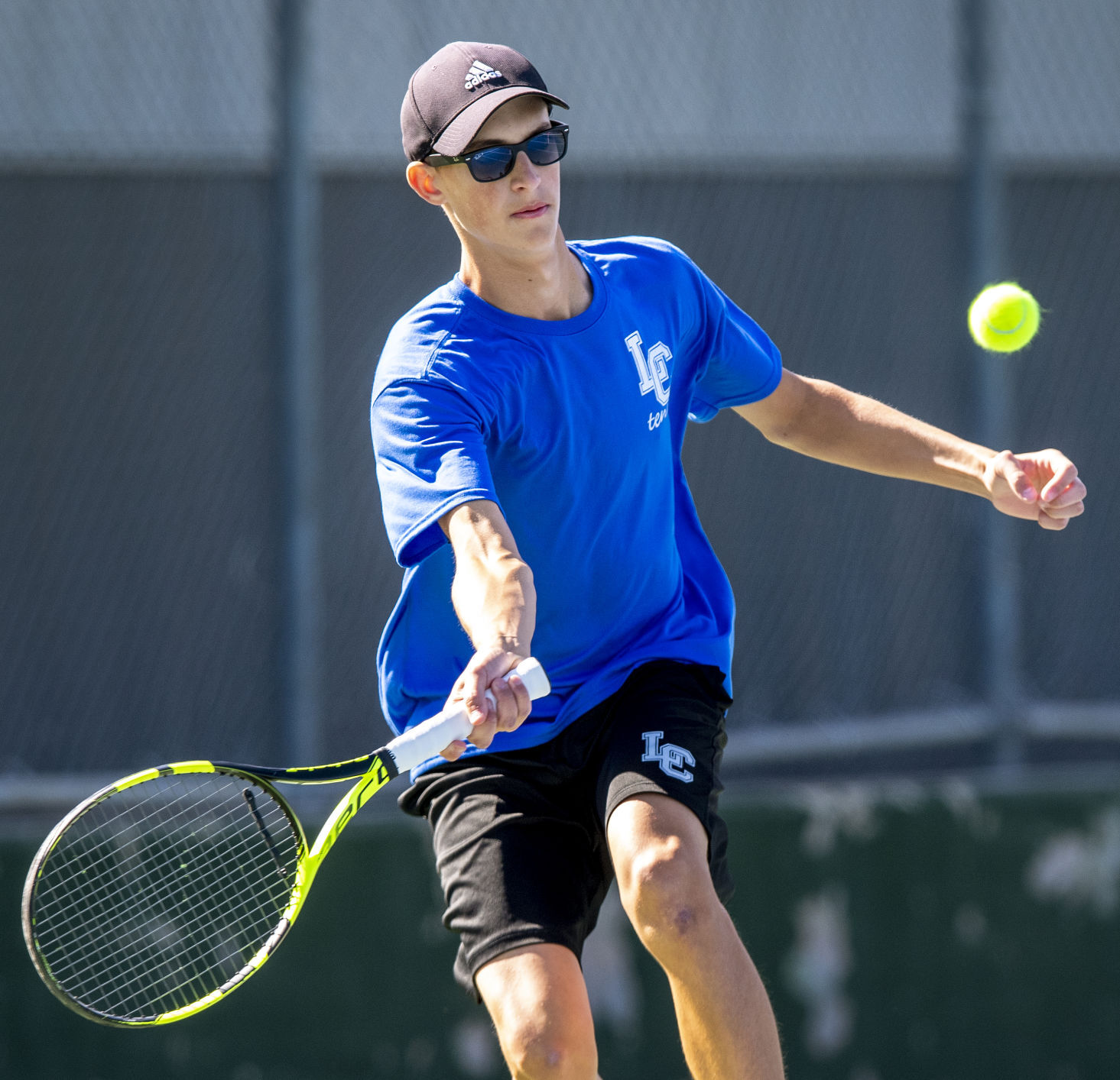 Class B boys state tennis, 10.14
